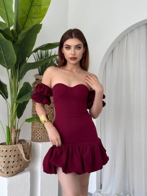 Emh Store Peyda Straplez Elbise