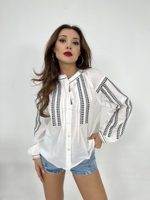 Emh Store 6805 Gömlek-Ekru