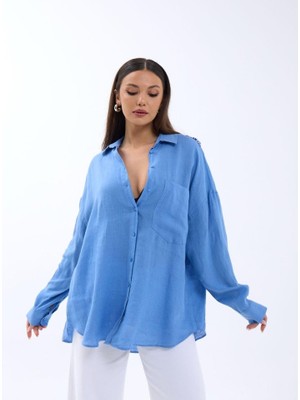 Emh Store 7399 Gömlek-Mavi