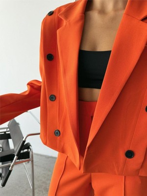 Emh Store Ceket - Pantolon Takım - Orange