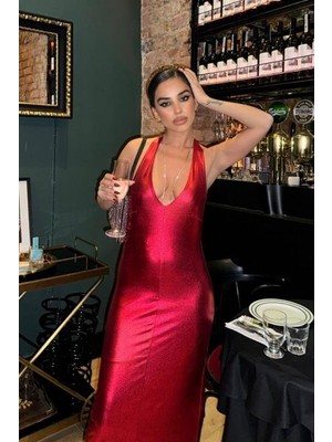 Emh Store Felicia Sırt Dekolteli Elbise 2583-08