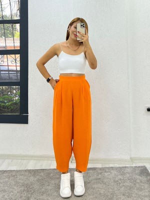 Emh Store Kadın Yüksek Bel Hürrem Pantolon