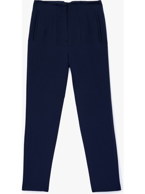 Koton Yüksek Bel Cepli Cigarette Kumaş Pantolon