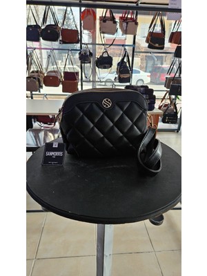 Siyah Bayan Omuz Çantası