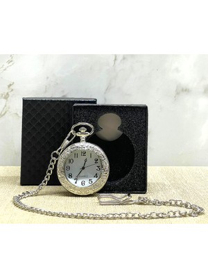 Cenk Xstore Özel Kutulu Gümüş Köstekli Saat