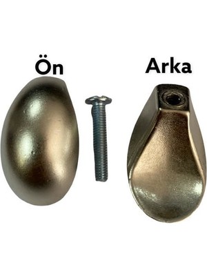 FRY Özsan 2082S Saten Damla Düğme