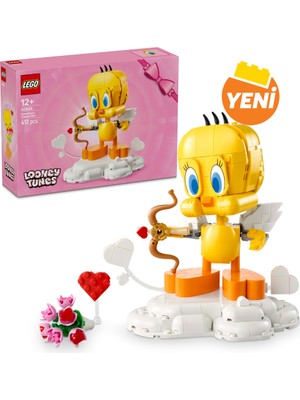 LEGO® Looney Tunes™ Sevgili Kuş Tweety 40824 - 12 Yaş ve Üzeri için Sergileme Modeli Yapım Seti (412 Parça)