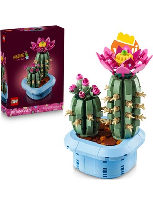 LEGO® Botanicals Çiçekli Kaktüs 11509 - 9 Yas ve Üzeri Çocuklar için 2 Kaktüs Içeren Yaratici Oyuncak Yapim Seti (482 Parça)