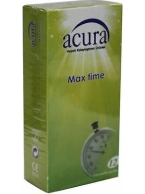 M&B Acura Prezervatif 12LI Max Time Prezervatif