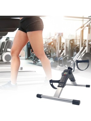 Dijital Göstergeli Pedallı Taşınabilir Egzersiz Aleti