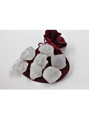 PremiumPort Doğal Ay Taşı Parça, 25-40G, Işlenmemiş, Ham Taş, Şifa ve Enerji Kaynağı