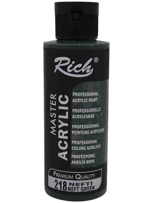 PremiumPort Akrilik Boya 120 cc Nefti, Yüksek Kalite ve Dayanıklılık