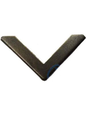 FRY Kitap, Kapak, Menü, Albüm Köşesi, Büyük - 23X40MM, Eskitme, 10 Adet