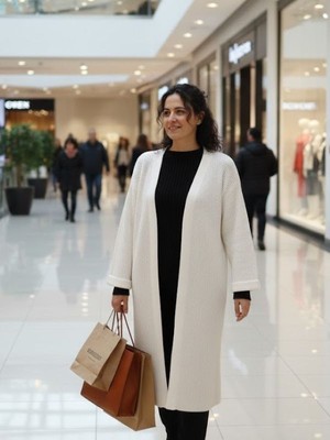 Urumday Kadın Selanik Uzun Hırka