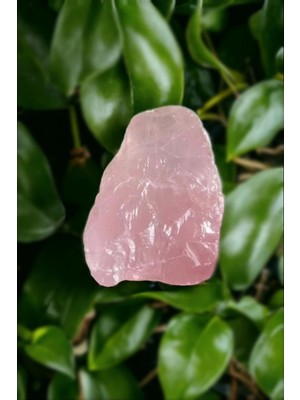 PremiumPort Pembe Kuvars Doğal Kütle, Şifa ve Sükunet Taşı, Dekoratif Taş