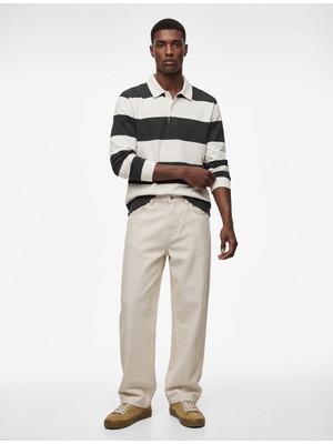 Koton Uzun Kollu Şardonlu Oversize Sweatshirt