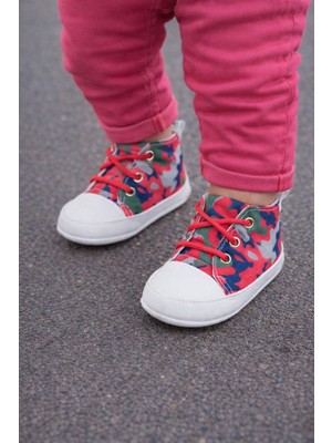 Minissa Bebek Ilk Adım Ayakkabıs, Kaydırmaz Taban, Bebek Patik Convers Yürüyüş Ayakkabısı