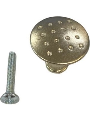 FRY Noktalı Saten Çekmece Dolap Düğmesi