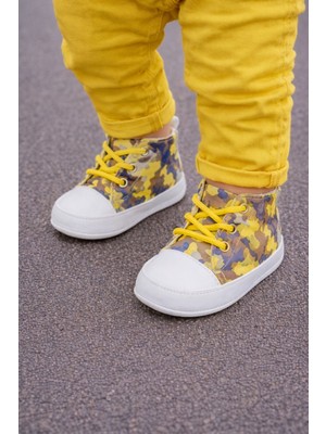 Minissa Bebek Ilk Adım Ayakkabıs, Kaydırmaz Taban, Bebek Patik Convers Yürüyüş Ayakkabısı