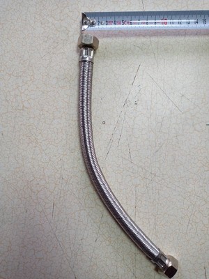 Diril Yapı Market 30 cm Kalın Çelik Örgülü Bağlantı Hortumu 1/2r*1/2r (25 Ad)