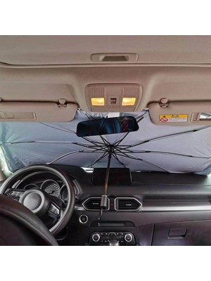 FRY Araç Şemsiyesi Bütün Araçlara Uyumlu Katlanabilir Şemsiye Güneşlik