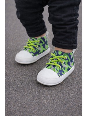 Minissa Bebek Ilk Adım Ayakkabıs, Kaydırmaz Taban, Bebek Patik Convers Yürüyüş Ayakkabısı