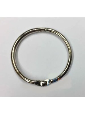 FRY Kilitli Yuvarlak Halka, 2,5cm - 100 Adet