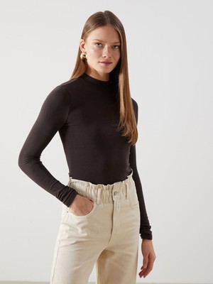 Lc Waikiki Yeni Sezon Dik Yaka Kadın Body