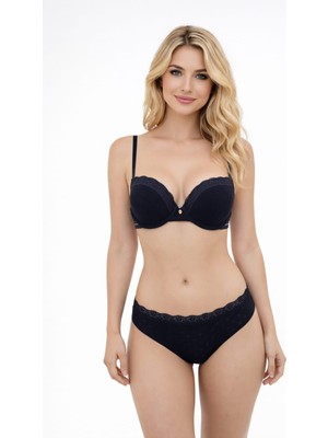 Pemilo Kadın 724 Desteksiz % 100 Pamuk Sütyen Takımı