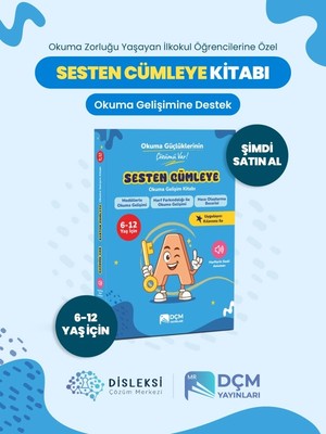 Çözümü Var Serisi  Sesten Cümleye Okuma Gelişim Kitabı