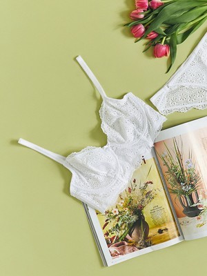 Lc Waikiki Yeni Sezon Balenli Dolgusuz Dantelli Tişört Sütyen