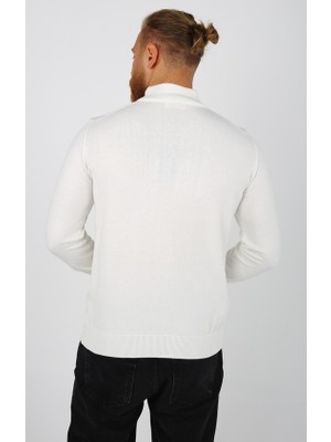 Brango Brg 21050 Yarım Balıkçı/krem/3xl