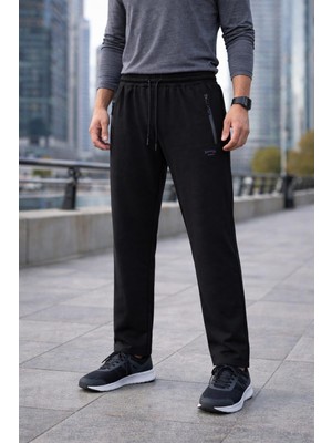 Ifs 6005 Yazı Baskı 2 Cep Bel Lastıklı Bagcıklı Fermuar Ceplı  Boru Paca Esofman Alt