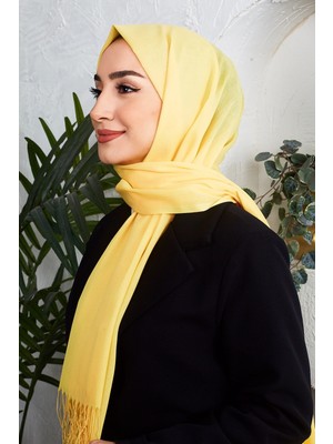 Golden Rose Püsküllü Cotton Pamuk Şal