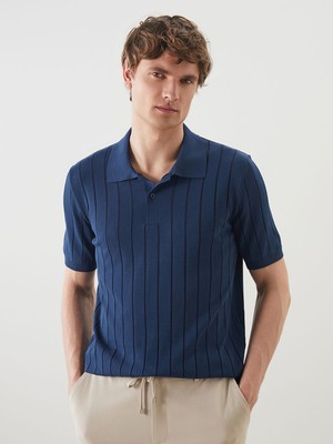 Lc Waikiki Yeni Sezon Polo Yaka Kısa Kollu Erkek Triko Kazak