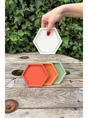 PremiumPort Altıgen Silikon Tepsi Kalıbı, 100X115X13MM, 1 Adet