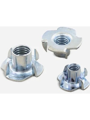 FRY Çakmalı Ağaç Somun M6 - 100 Adet