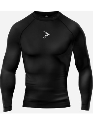 Gymhard Pro+ Compression Uzun Kollu Erkek Tişört