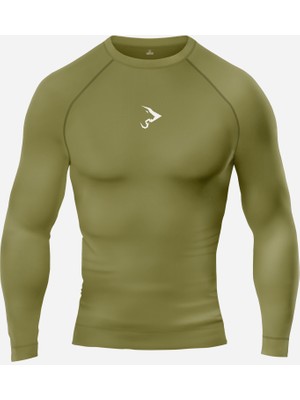 Gymhard Pro+ Compression Uzun Kollu Erkek Tişört