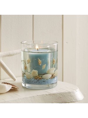 PremiumPort Şık Cam Düz Masa Üstü Yuvarlak Vazo ve Saksı Dekoratif Obje 10X10CM