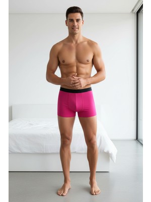 Alaturka Sensu Erkek Boxer Karışık Renk 3'lü Paket Set -BXR2000 Model-6