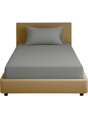 Sabia Soft Touch %100 Pamuk 62 Tel – 80X190 +30 cm Tek Kişilik Lastikli Çarşaf Seti