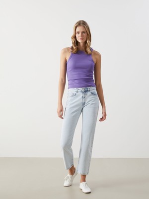 Lc Waikiki Yeni Sezon Straight Fit Kadın Jean Pantolon