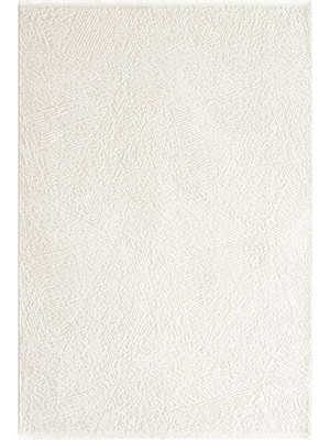 Hoom Rugs Akik 8608 Krem Modern Makine Halısı