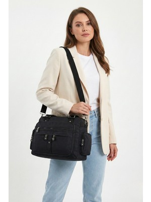 Byhakan Tk-10 Klinkır Çantası Omuz Çantası Çok Bölmeli Kol Çantası