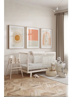 Fuart.Co Gün Işığı 3lü Çocuk Odası Poster Seti (Çerçevesiz) Sccfu