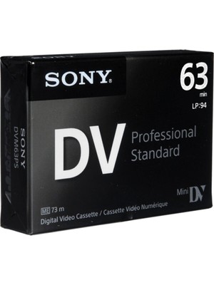 Angelphoto  Sony 60 Dk Mini Dv Kamera Kaseti Dv Kaset