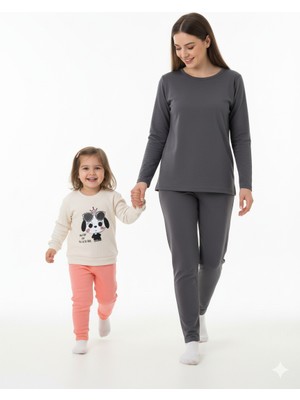 Ottoland Kız Bebek Alt Üst Takım %100 Pamuk Kumaş Şirin Cool Modelli Soft Yapılı