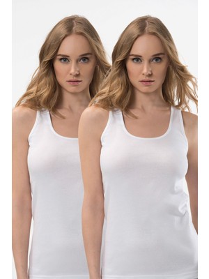 Türen Kadin Askili Pamuklu Atlet 2'li Paket