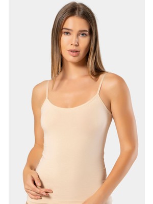 Türen Kadin Ayarlanabilir Ip Askili Pamuklu Atlet